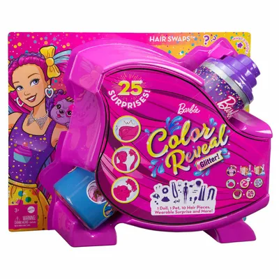 Obrázek produktu pro Barbie Color Reveal panenka + příslušenství HBG39