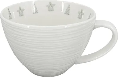 Zdjęcie produktu dla Kubek porcelanowy Croft Advent 400 ml, zielony