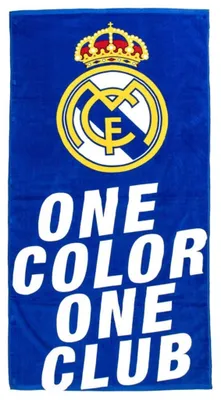 Produktbild von Real Madrid Baumwollhandtuch Blau Unisize Cerda