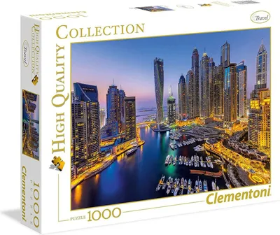 Produktbild von Clementoni High Quality Collection Puzzle Dubai 1000 Teile Puzzel Stadt Skyline
