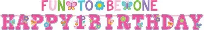 Produktbild von Amscan 120112, Fahnenbanner, Geburtstag, 1830 mm, 100 mm