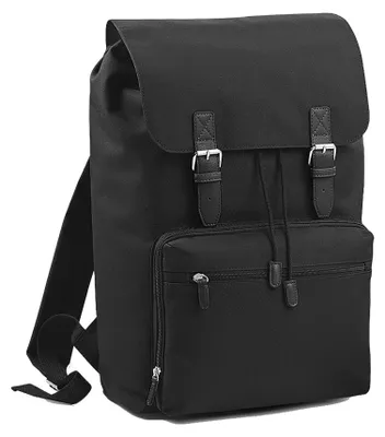 Obrázek produktu pro Bagbase Heritage batoh na notebook / batoh, pro notebooky do 17 palců FK217 (jednotná velikost) (černá/černá)