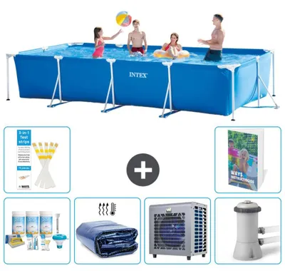 Immagine prodotto di Piscina fuori terra rettangolare - 450x220x84 cm - composta da 5 elementi - modello S128