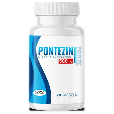 Produktbild von Adema Natural® Pontezin Forte – für Männer – für den abenteuerlustigen Mann – mehr Spaß zu zweit – für Ihr Liebesleben – Potenz steigernd - 500mg
