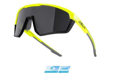 Obrázek produktu pro Brýle Force Apex černé kontrastní sklo žlutá fluo-černá 910892