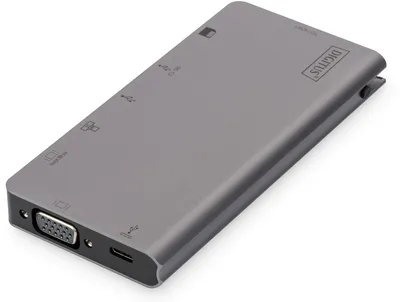 Produktbild von DIGITUS DA-70877 - Dockingstation - USB-C - VGA