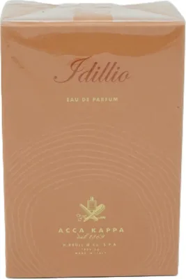 A product box for Acca Kappa Idillio Eau de Parfum.