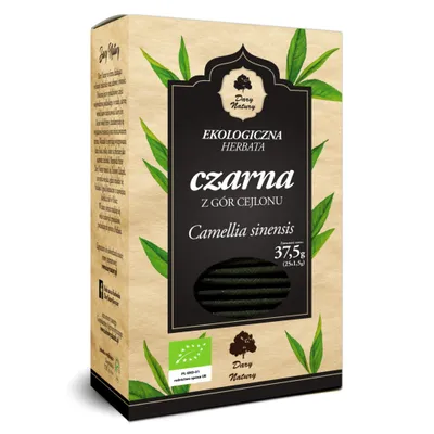 Obrázok produktu pre ČIERNY ČAJ (25 x 1,5 g) 37,5 g - DARY NATURY
