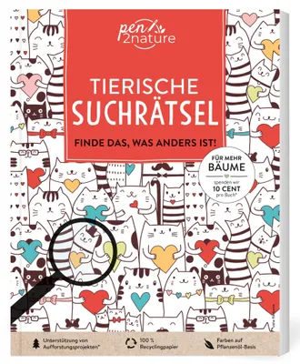 Produktbild von Tierische Suchrätsel - Finde das, was anders ist!