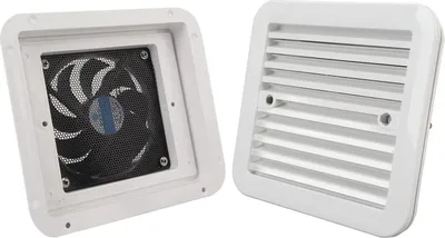 Obrázek produktu pro 5 V boční ventilátor pro obytné vozy, jednostranný, bezhlučný vítr, vývod vzduchu pro karavan, obytný vůz, karavan, jachtu