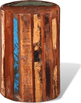 Image de Tabouret Bois de récupération massif