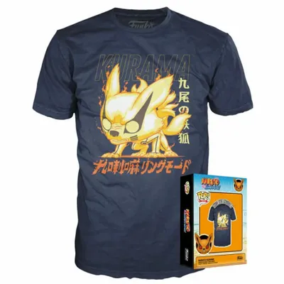 Zdjęcie produktu dla Figurka Funko Pop! Naruto Shippuden - Kurama T-shirt XL, winylowa kolekcjonerska