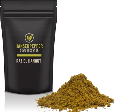 Produktbild von 1kg Raz el Hanout Marokkanische Gewürzmischung Würzig Cous Cous Sehr Aromatisch Spitzenqualität - Taste Line Serie