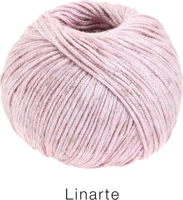 A ball of pink yarn on a white background.