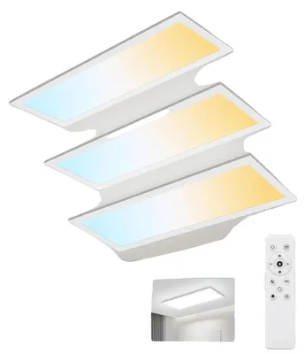 Zdjęcie produktu dla Lampa sufitowa LED, z regulacją jasności, z pilotem, 58 cm, 21–30 W