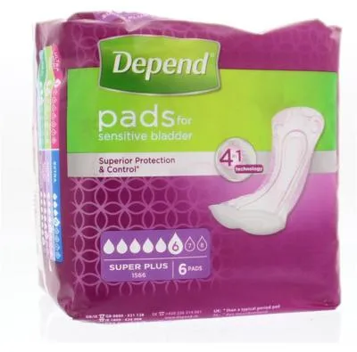 Produktbild von Depend Verband super+ (6 stuks)