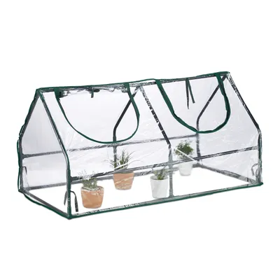 Obrázek produktu pro relaxdays Chladicí rám z PVC fólie se 2 okny