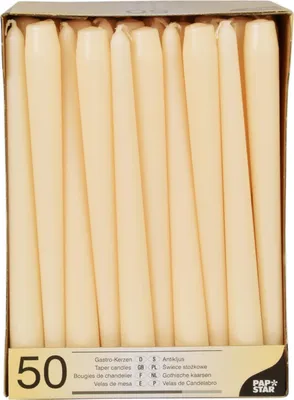 Produktbild von Papstar 17967, Zylinder, Champagner, 7 h, 50 Stück(e)