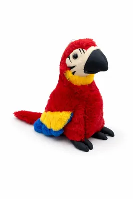 Produktbild von Papagei Kuscheltier 26 cm Buntes Plüschtier Stofftier Ara Papagei Weicher Kuschelvogel Geschenk für Kinder