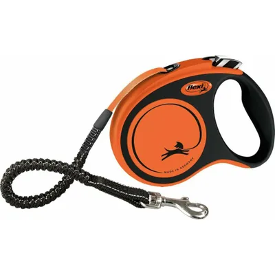 Image de Laisse Xtreme S Tape 5m orange Flexi XT10T5-251-OR