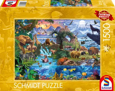 Image de Panorama de la faune (1000 pièces)