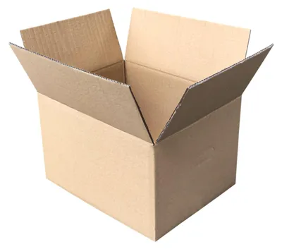 Produktbild von 1x Faltkarton 430x335x270mm 2-wellig Din A3+ mit seitlichen Tragegriffen braun