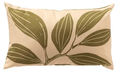 Produktbild von Textino Outdoor Dekokissen Mit Blumenmuster Laurens 30x50 cm Beige