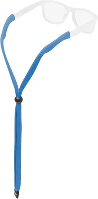 Productafbeelding van Brillenketting Katoen - Brilkoord - Veilig Vervoer - Verstelbare Lengte - Tot 71 cm - Blauw