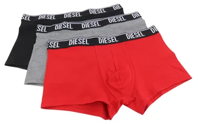 Immagine prodotto di Diesel Umbx-shawnthreepack-rg Men Underwear 2xl Elastic Waist Trunks Boxer 3pc - XXL