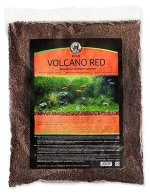 Obrázek produktu pro Substrát Rataj Volcano Red červený akvarijní 2l