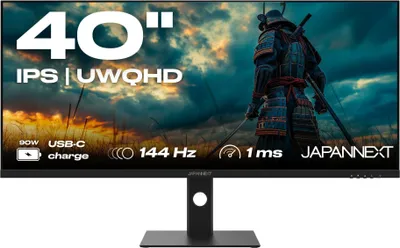Obrázek produktu pro JAPANNEXT Herní monitor 40" IPS UWQHD (3440x1440) 144 Hz 1 ms JN-IPS401UWQHD144-C90W