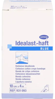 Produktbild von Idealast-haft color Binde 10cmx4m blau, 1 St BIN
