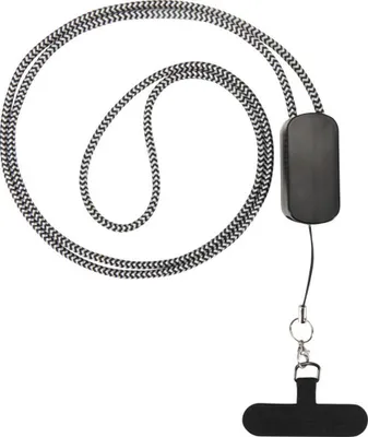 Productafbeelding van Floso - "Anser" handige band, gerecycled kunststof PF5018 (one size) (zwart)
