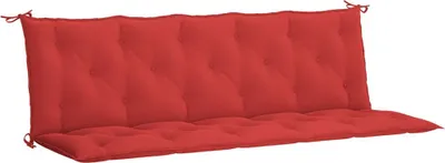 Produktbild von vidaXL Gartenbank-Auflage Rot 180x(50+50)x7 cm Oxford-Gewebe