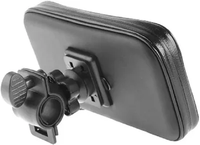 Productafbeelding van Fiets telefoonhouder - Stuurhouder motor - Navigeren tijdens fietsen - 360 graden draaibaar - 126 x 62 x 20 mm