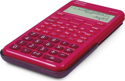 Produktbild von Sharp EL-W531 TL RD Schulrechner rot, WriteView, Punktmatrix-Display, Solar-/ Batteriebetrieb
