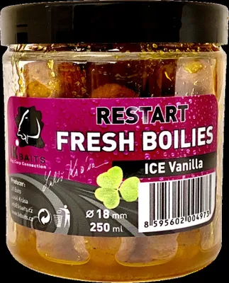 Produktbild von LK Baits Boilie v dipu Fresh Boilie Restart Ice Vanilla 250ml 47030409