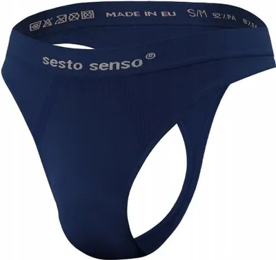 Produktbild von Sesto Senso - CL13 - Pánská tanga STRING Brief - Navy - L/XL