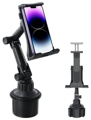 Produktbild von Omgoods – Flexible Getränkehalter und Tablet-Halter für das Auto