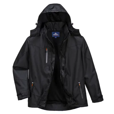 Produktbild von PORTWEST Regenjacke S 555 schwarz Gr.  S