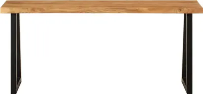 Produktbild von vidaXL Bank Baumkante 105 cm Massivholz Akazie