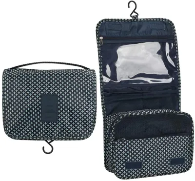 Produktbild von Kulturtasche,zum,Aufhängen,Faltbarer,Reise,Kulturbeutel,mit,Tragegriff,,Waschtasche,,Waschbeutel,für,Frauen,Mädchen,Damen