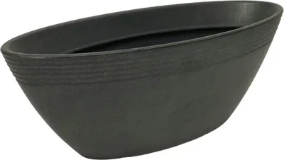 Produktbild von Pflanzschale Como oval - L58 anthrazit