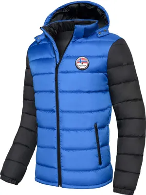 Produktbild von Nebulus Winterjacke UNIMAK Herren, warme Outdoorjacke, praktische & vielseitige Übergangs- & Winterjacke, P4779 - Herren, blau-schwarz, S