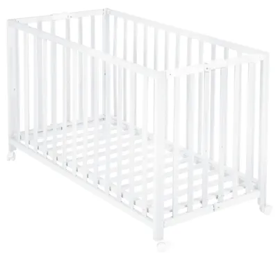 Zdjęcie produktu dla roba Fold Up, Łóżeczko dla dziecka, 40 kg, Chłopak, dziewczyna, Drewno bukowe, Biały, Możliwość złożenia