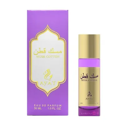 Zdjęcie produktu dla Musk Bawełna 30ml Woda perfumowana Ayat Perfumy - Kobiety