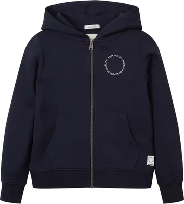 Produktbild von Tom Tailor 1029982_176, Kind, Männlich, Kapuzenpullover, Langärmlig, Reißverschluss, Baumwolle