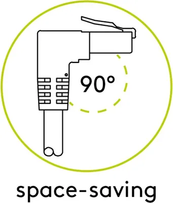 Immagine prodotto di Goobay 51516 Cavo di rete Goobay nero 2 m Cat6 U/UTP (UTP)