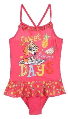 Produktbild von Paw Patrol Mädchen Badeanzug, pink, Gr. 98-116 Größe - 98