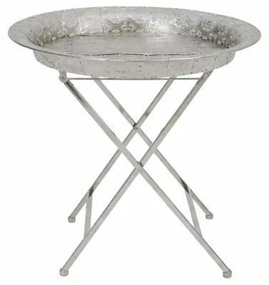 Produktbild von Beistelltisch rund, klappbar Metall